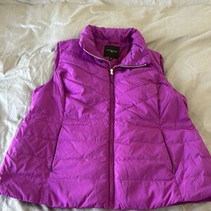 Talbot Women's Purple Puffer Vest